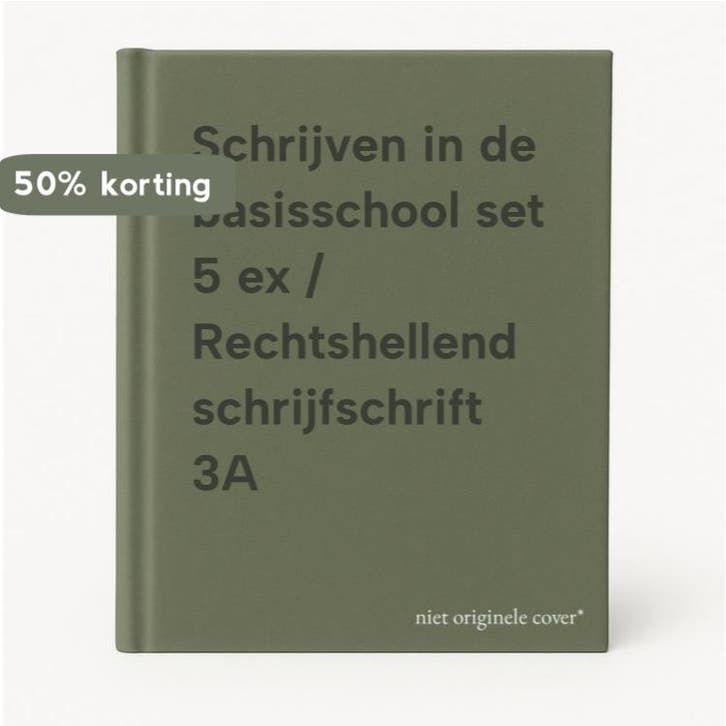 Schrijven in de basisschool set 5 ex / Rechtshellend, Boeken, Schoolboeken, Nieuw, Verzenden