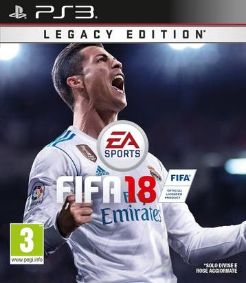 Playstation 3 FIFA 18 - Legacy Edition, Verzenden, Zo goed als nieuw