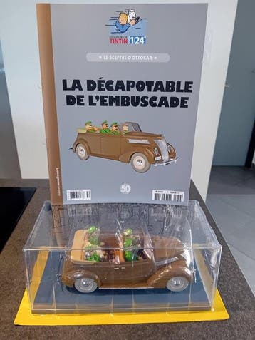 Tintin Auto 1/24 N°50 - 2019, Nieuw