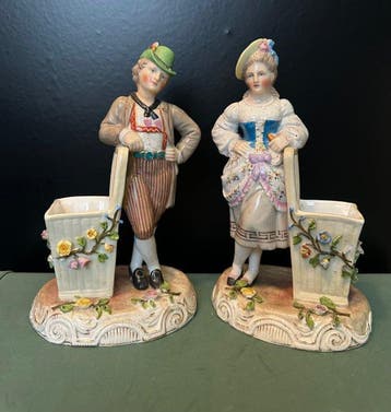 Ernst Bohne Söhne - Beeldje - Gorgeous Potpourri Holders (2)