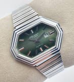 Emile Guillard - Green dial - Octagonal unic case design -, Sieraden, Tassen en Uiterlijk, Horloges | Heren, Nieuw