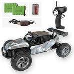 RC Auto Camo Grijs + EXTRA ACCU - Bestuurbare Auto - 1:14, Ophalen of Verzenden, Nieuw, Afstandsbediening