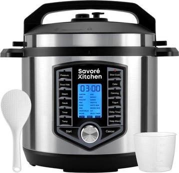 2dekans | Savoré Kitchen Pressure Cooker – 6L – PFAS Vrij –, Huis en Inrichting, Ophalen of Verzenden, Zo goed als nieuw