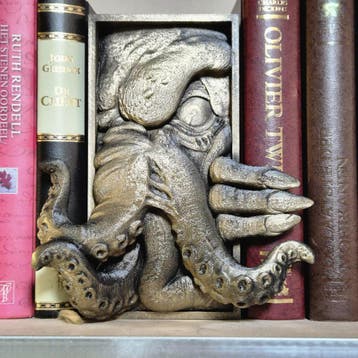 Unique Cultist Book Nook - 3D Printed bookshelf fantasy deco, Verzenden, Nieuw