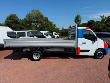 Opel Movano 2.3 CDTI 163PK N1 Open Laadbak 3500KG Trekgewich, Gebruikt, Euro 6, Wit, Lease
