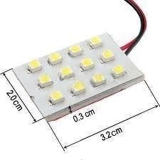 Dome LED Paneel Blauw 12SMD 3528, Ophalen of Verzenden, Nieuw