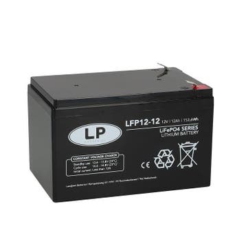 Landport (LP) Lithium accu LFP V12,8-12 LiFePo4 12 volt 12, Caravans en Kamperen, Caravan accessoires, Ophalen of Verzenden, Nieuw