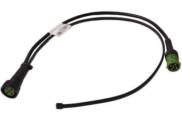 Aspock 5-polige bajonet verlengkabel 40 cm met aftakking 60, Ophalen of Verzenden, Nieuw