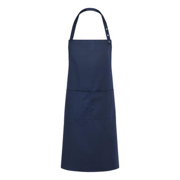 GGM Gastro | (6 Stuks) KARLOWSKY | Slabbenschort Tenerife -, Verzenden, Nieuw, Blauw, Schort