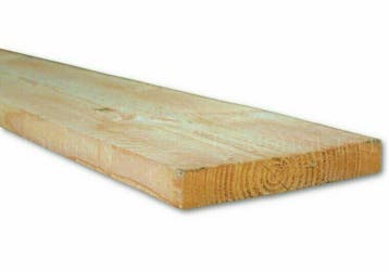 Douglas plank fijnbezaagd | Kopmaat 3x20 cm, Lengte 100 cm., Doe-het-zelf en Verbouw, Hout en Planken, Verzenden, Nieuw