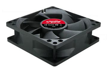 Spire ventilator 80 x 25 mm - PC ventilator - koeling PC, Verzenden, Nieuw, Luchtkoeling
