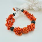 Bloedkoraal - Zilver - Armband - CORALLO MEDITERRANEO, Nieuw
