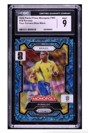 2026 Panini Prizm Monopoly FIFA World Cup Ronaldo Nazário, Nieuw