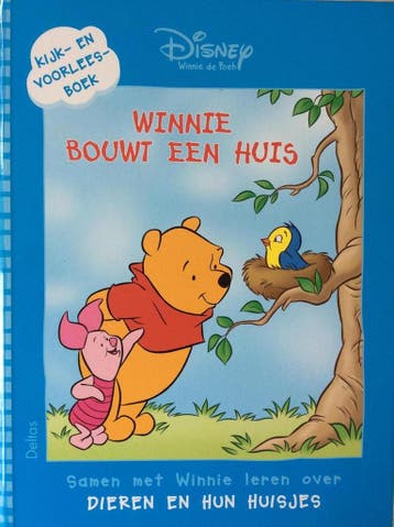 Winnie de Poeh bouwt een huis (kijk-en voorleesboek) -, Verzenden, Zo goed als nieuw, Disney
