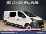Opel Vivaro | 1.6 CDTI 122pk L2H1 Dubbele Cabine Euro6 Airco, Auto's, Gebruikt, Euro 6, Wit, Dealer onderhouden