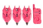 Ultimate E-Tension Pink Bite Alarm Set 3+1, Verzenden, Nieuw, Overige typen