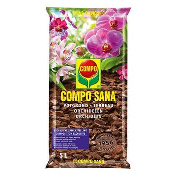 Orchidee potgrond | Compo | Sana | 5 liter (Meststof), Verzenden