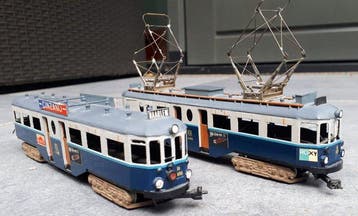 Fairfield/Zelfbouw H0 - Modeltram (2) - Messing A451 en B451, Nieuw