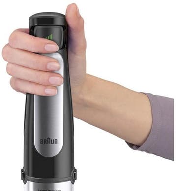 Braun MultiQuick 7 - MQ 7045 X - Staafmixer - Zwart, Ophalen of Verzenden, Zo goed als nieuw