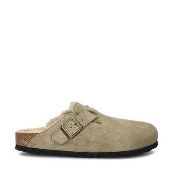 Birkenstock Boston Shearling instapschoenen voor dames, Bruin, Verzenden, Instappers, Nieuw