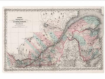 Noord Amerika - Laag-Canada en Nieuw-Brunswijk; Coltons -, Nieuw