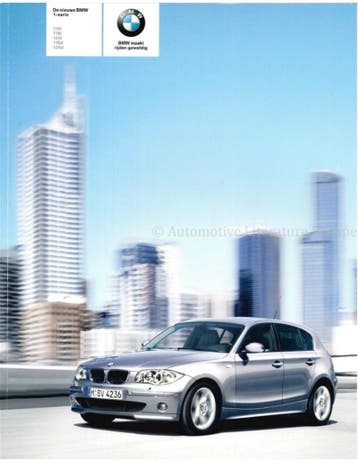 2004 BMW 1 SERIE BROCHURE NEDERLANDS, Boeken, Nieuw, BMW, Author