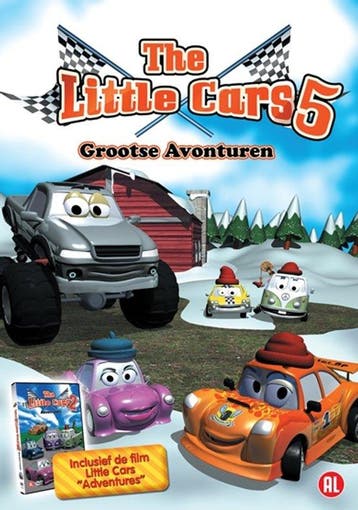 The little cars 5 - Grootse avonturen (dvd tweedehands film), Ophalen of Verzenden, Zo goed als nieuw