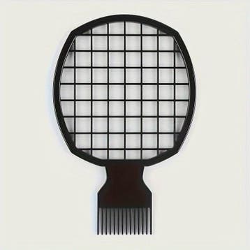 Afro Twist Haar Kam - Duurzame Grid Mesh Styling Tool voor K, Verzenden