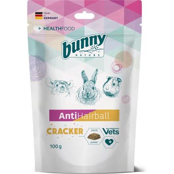 Bunny Nature Anti Hairball Cracker 100 gr (Konijnenvoer), Verzenden, Nieuw, Overige typen