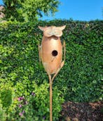 Beeldje - BIrdhouse - IJzer, Metaal, Antiek en Kunst, Curiosa en Brocante