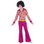 Hippie Kostuum Groovie Flower, Kleding | Heren, Ophalen of Verzenden, Nieuw