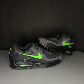 Nike Air Max 90 Black Green Strike, Verzenden, Nike, Nieuw, Sneakers of Gympen