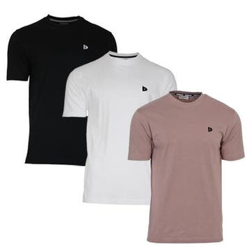 Donnay Donnay Heren - 3-Pack - T-Shirt Vince -, Verzenden, Nieuw