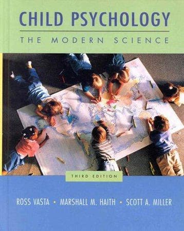 Child Psychology - Ross Vasta 9780471192213, Verzenden, Zo goed als nieuw, Ross Vasta