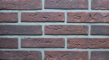 art 6912 paars rustiek handvorm waalformaat gevelstenen, Doe-het-zelf en Verbouw, Metselstenen, Nieuw, Bakstenen