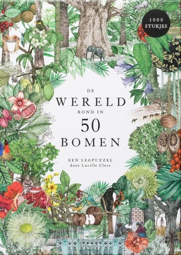 De Wereld Rond In 50 Bomen | Lucille Clerc | Nieuw, Ophalen of Verzenden, Nieuw, Lucille Clerc