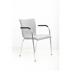 Thonet S160 4-poot design Stoel Volledig Gestoffeerd, Vergader- of Presentatieruimte, Ophalen of Verzenden, Gebruikt, Stoel