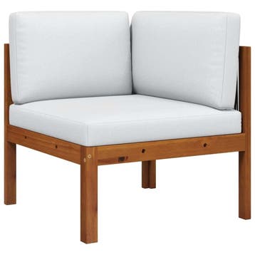 Hoekbank Tuin 65x65cm | 38% Korting, Ophalen of Verzenden, Zo goed als nieuw, Hout