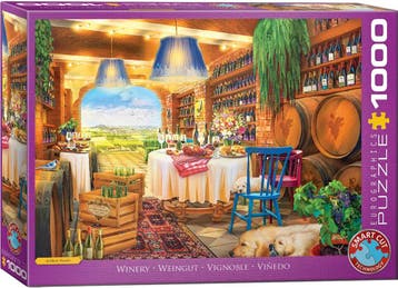 Winery Puzzel (1000 stukjes) | Eurographics - Puzzels, Verzenden, Nieuw