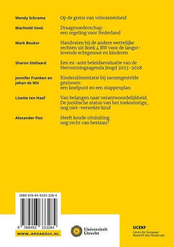 Actuele ontwikkelingen in het familierecht / UCERF reeks /, Verzenden, Zo goed als nieuw