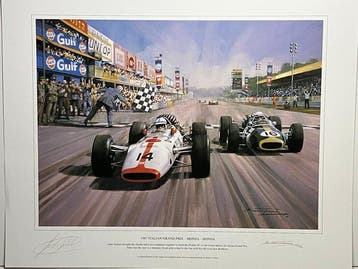 Honda F1 - John Surtees - 1967 - Print, Nieuw