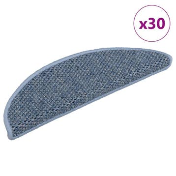 vidaXL Trapmatten zelfklevend Sisal-Look 30 st 56x17x3 cm, Verzenden, Nieuw