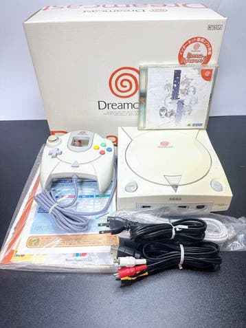 Sega - Dreamcast - HKT-3000 Console Boxed + Kita e Game, Nieuw