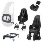 Bobike One compleet pakket met extra voordeel Urban Black, Fietsen en Brommers, Fietsaccessoires | Fietsstoeltjes, Verzenden, Nieuw