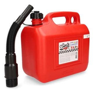 Brandstof jerrycan | 5 liter | 26 x 14.5 x 24.5 cm (Benzine), Caravans en Kamperen, Verzenden, Nieuw