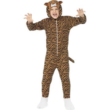 Onesie tijger verkleedpak voor kids - Dieren onesies, Verzenden, Nieuw