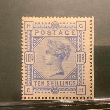 Groot-Brittannië 1889 - 10 Schilling Queen Victoria - MH -, Gestempeld