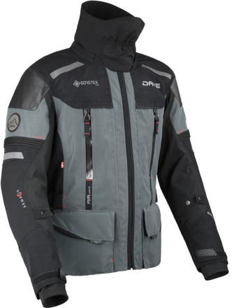 DANE Bornholm Pro Zwart Donkergrijze Waterdichte Textiele, Nieuw met kaartje, Jas | textiel, DANE, Heren