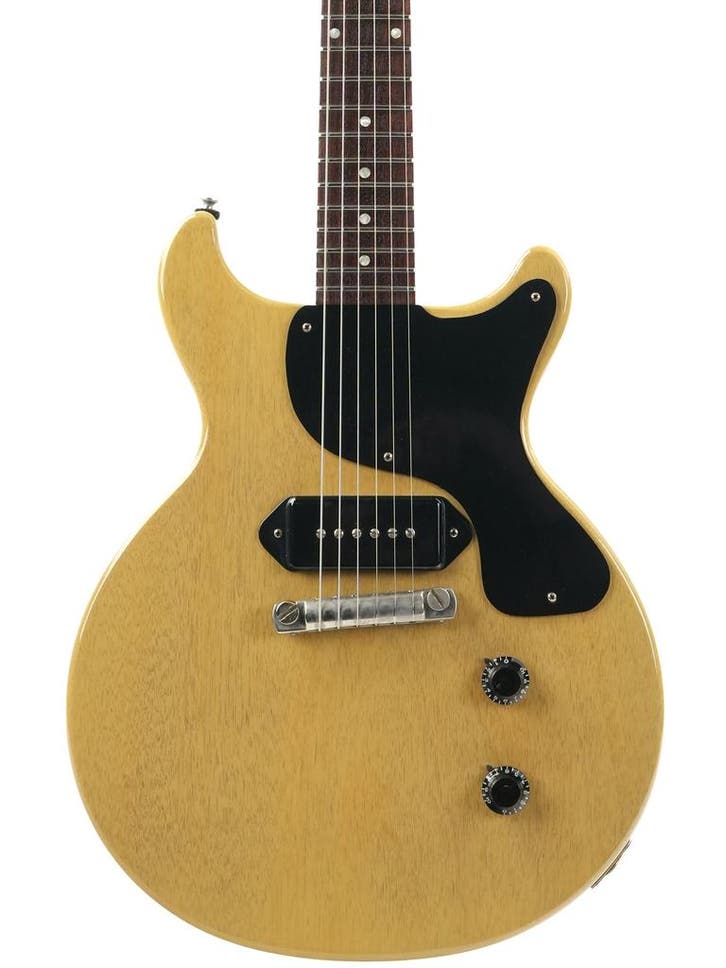 Gibson Les Paul Junior Double Cut VOS TV Yellow 2004, Muziek en Instrumenten, Snaarinstrumenten | Gitaren | Elektrisch, Solid body