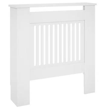 Witte Radiatorafdekking MDF – Modern Lattenontwerp met Plank, Huis en Inrichting, Kasten | Overige, Verzenden, Nieuw
